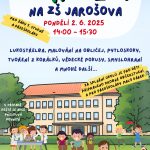 Pozvánka Den dětí 2025 ZŠ Jarošova