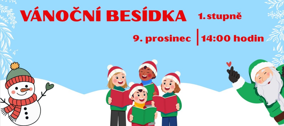 Vánoční besídka 1. stupně ZŠ Jarošova