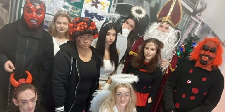 Mikuláš na ZŠ Jarošova