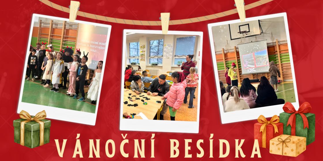 Vánoční besídka a jarmark na ZŠ Jarošova