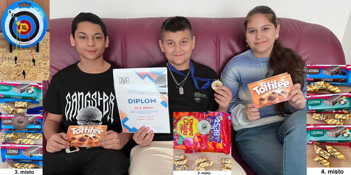 Vánoční šíp – lukostřelecká soutěž na ZŠ Jarošova