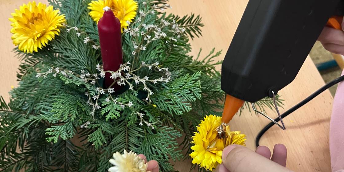 Vánoční tvoření na ZŠ Jarošova