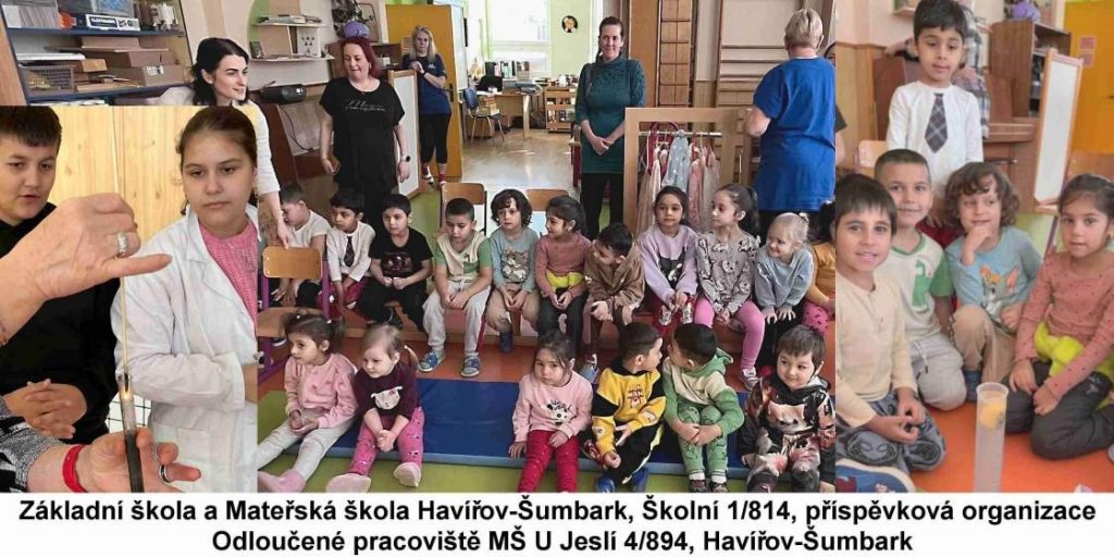 Přírodní vědy hrou v mateřské škole - ZŠ Jarošova