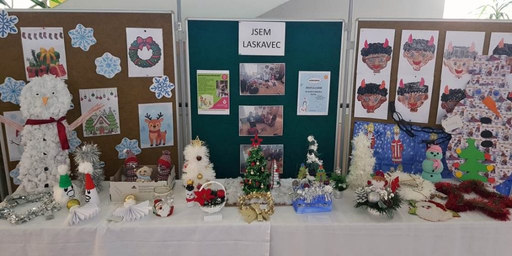 Vánoční tvoření a výstavka prací ZŠ Jarošova