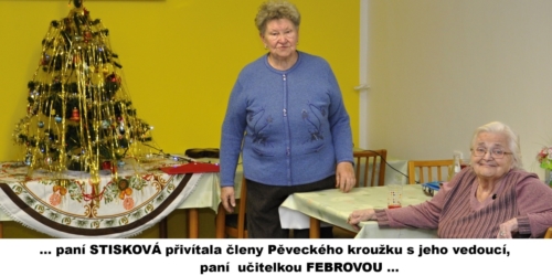 Pěvecký kroužek v Klubu seniorů na ul. Wolkerova f01